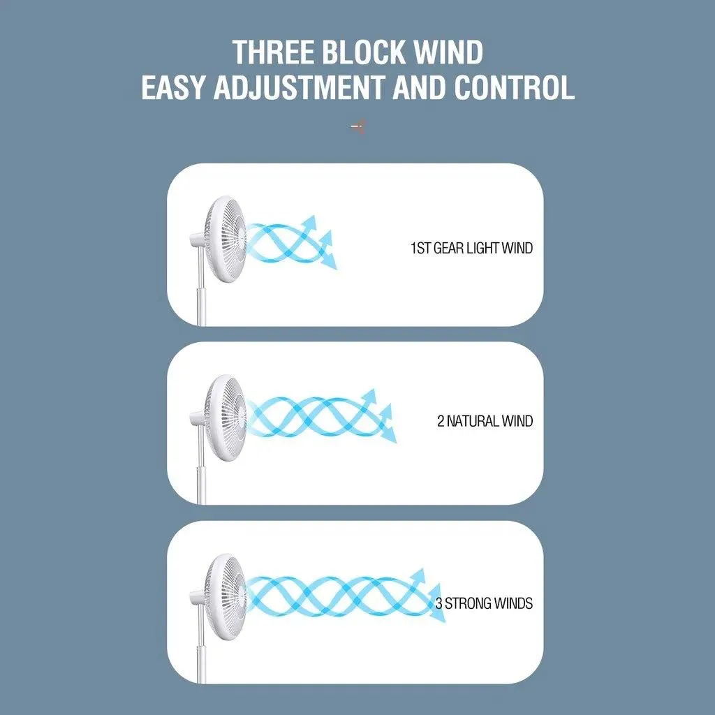 Buy Xundd XDOT-024 Rechargeable Fan Online in BD