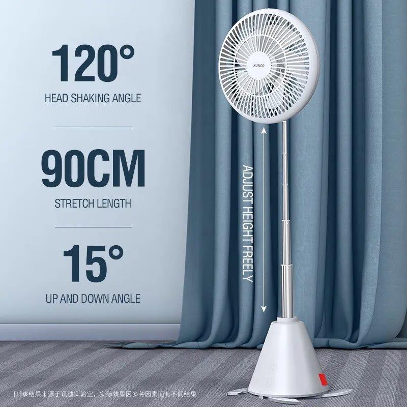 Xundd XDOT-024 Desk Fan – 3-Speed Adjustable Airflow