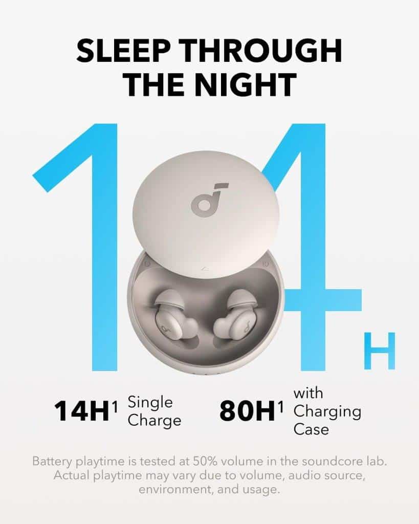 Holooz: Anker Sleep A20 Wireless Noise-Canceling Earbuds