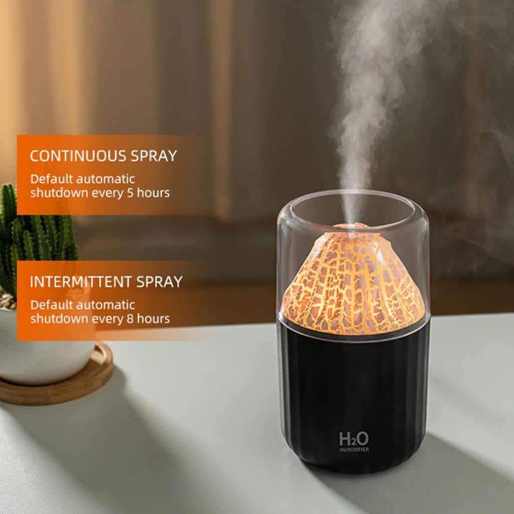 Holooz Flame Diffuser with LED Light – Affordable BD Price