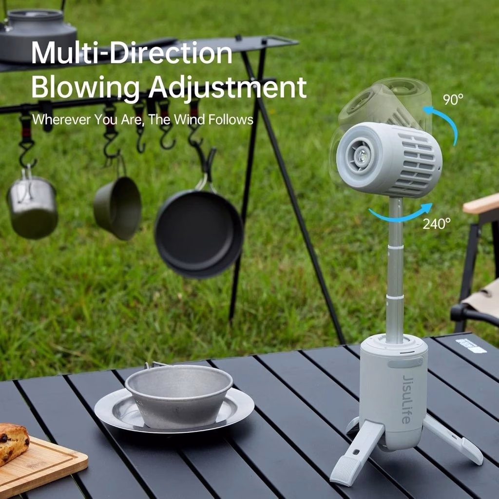 JISULIFE Portable Outdoor Fan Ultra 1 Available at Holooz