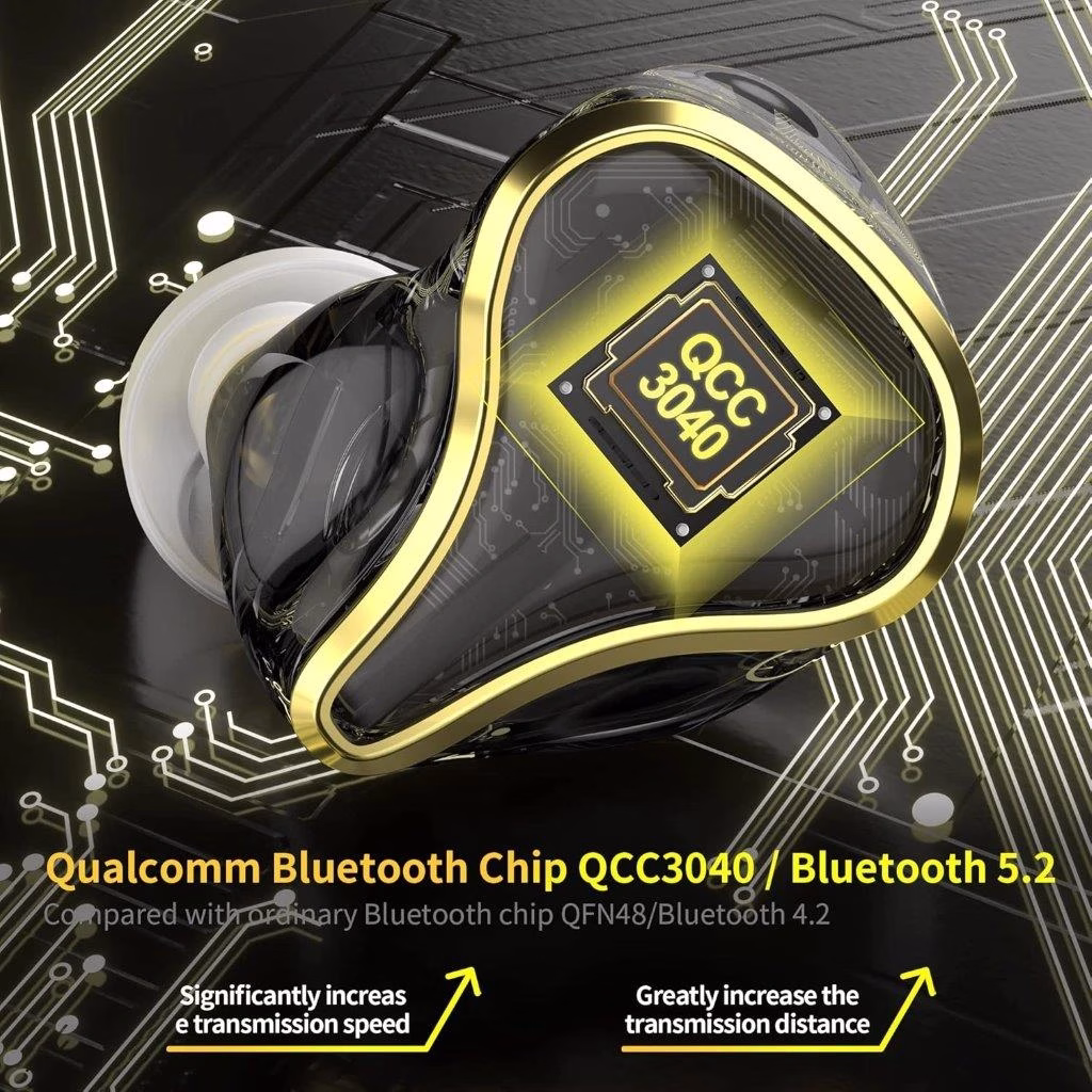 TWS Bluetooth 5.2 KZ SK10 Pro Earphones – Affordable Price at Holooz