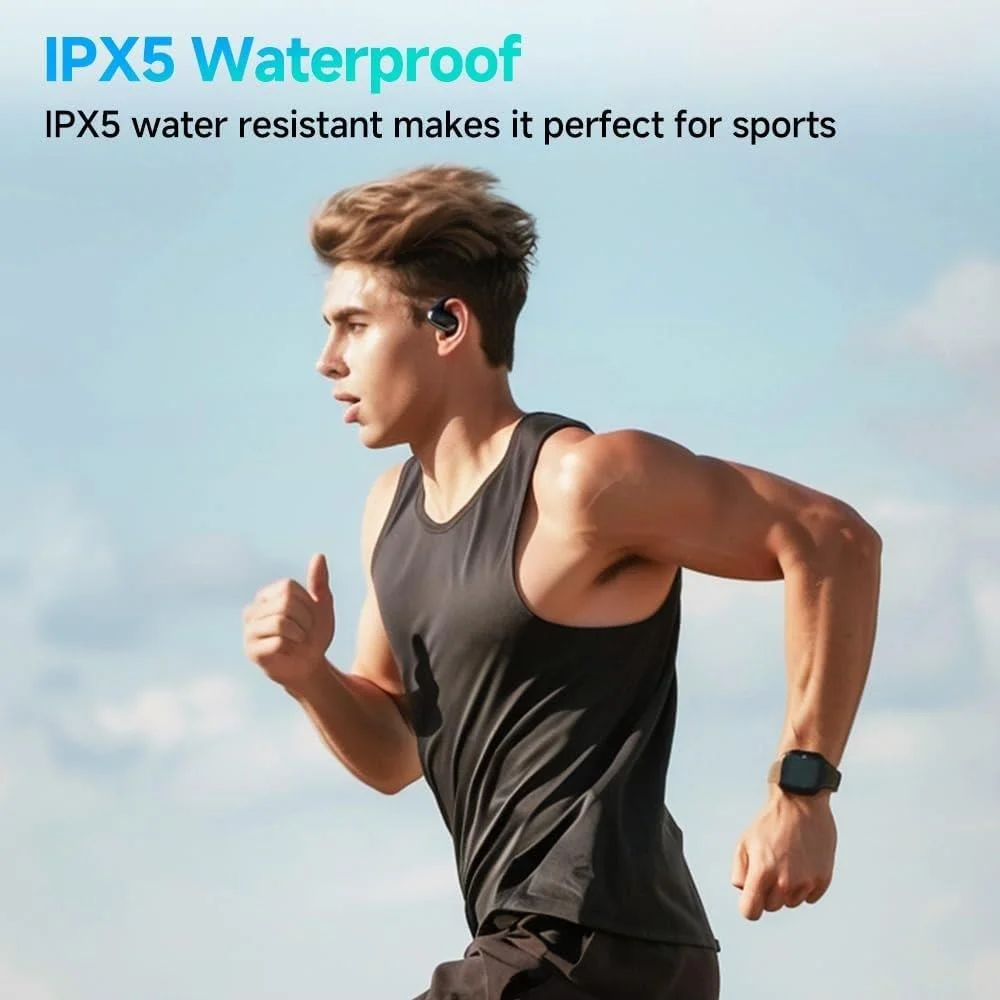 QCY Crossky GTR2 open ear earbuds wireless design Holooz Bangladesh 