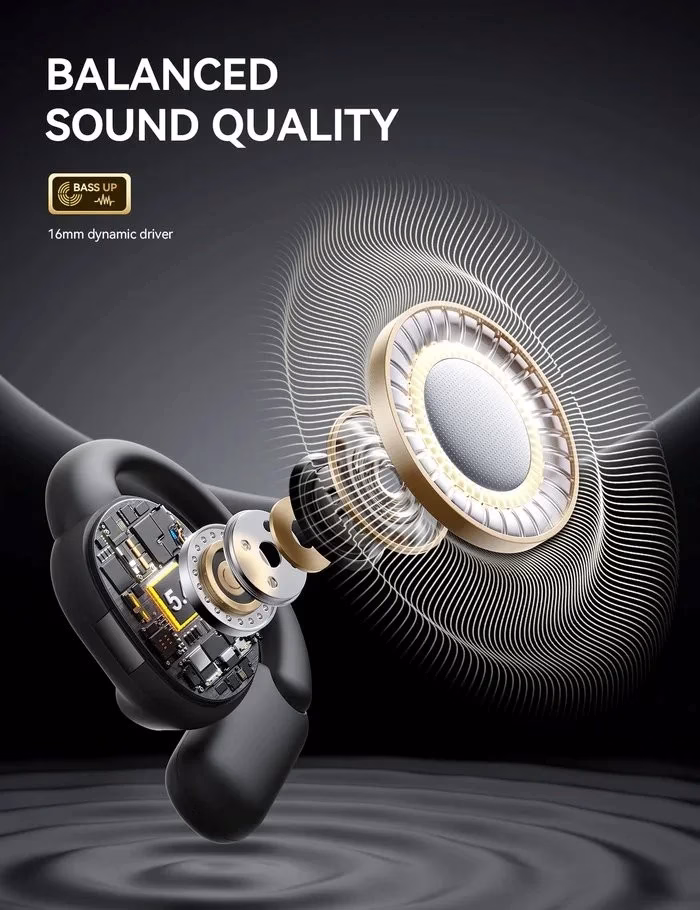 Wireless JOYROOM JR-OE4 Earbuds Display at Holooz