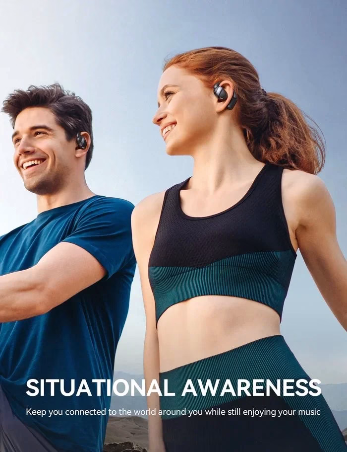JOYROOM JR-OE4 Openfree Wireless Earbuds Front View – Holooz