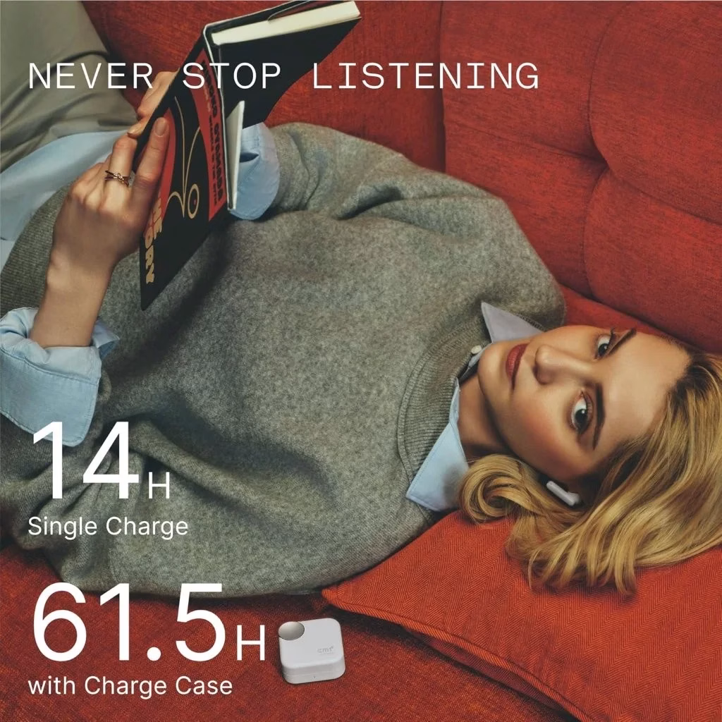 Stylish CMF Buds 2 Plus TWS Earbuds from Nothing – Holooz