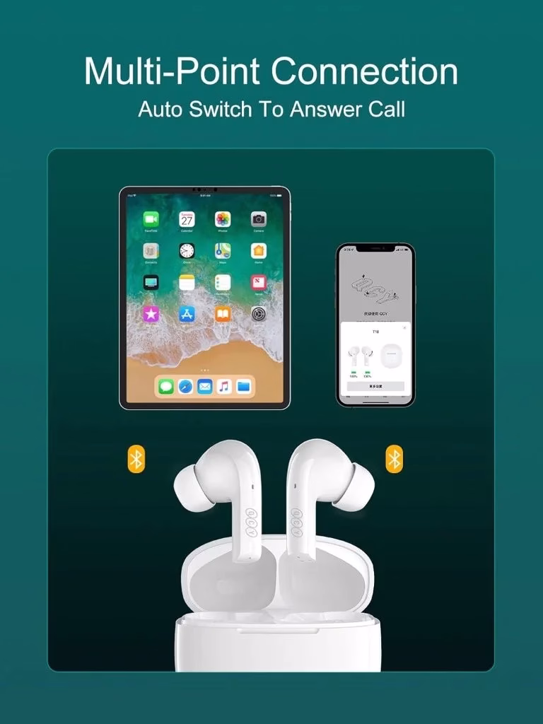 QCY T18 Bluetooth Earbuds for Sale BD