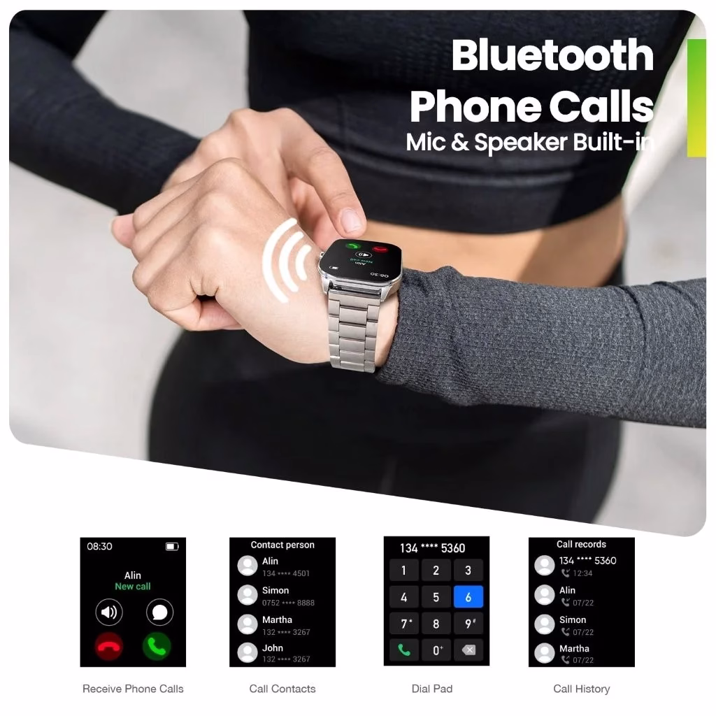 Amazfit Pop 3S Bluetooth calling watch from Holooz