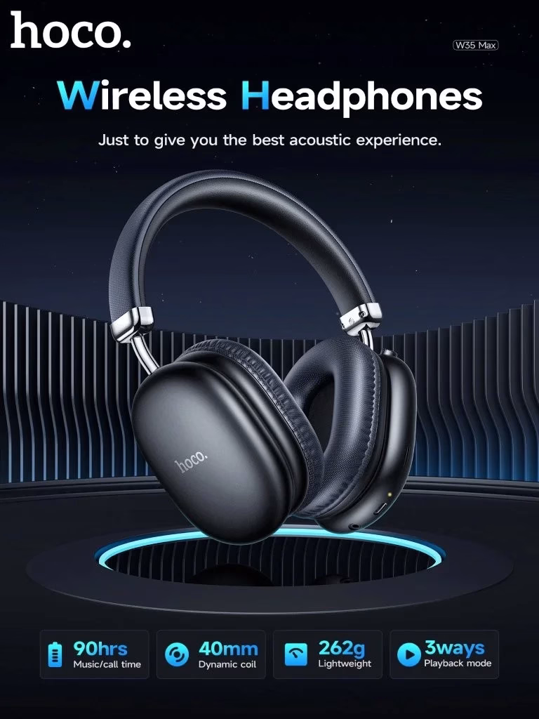 Hoco W35 Max ANC Wireless Headphone