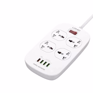 Compact LDNIO SC4407 power socket for home and office Holooz Bangladesh