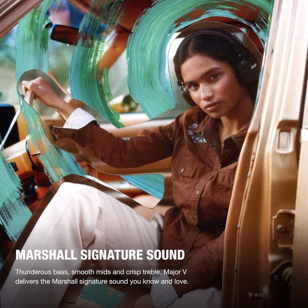Shop Marshall Major V On-Ear Headphone Bangladesh Holooz