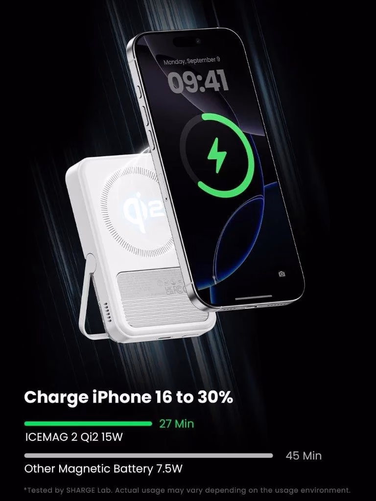 ICEMAG 2 Power Bank 10000mAh for iPhone MagSafe