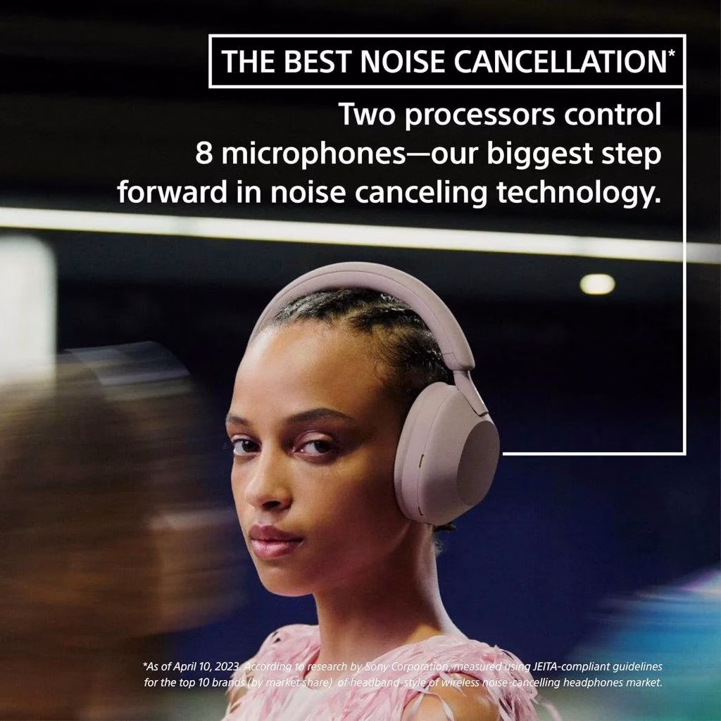 Sony WH-1000XM5 Headphones Front View – Holooz BD