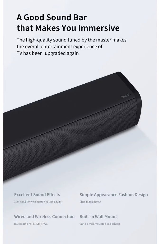 Xiaomi Redmi MDZ-34-DA TV Soundbar price in Bangladesh - Holooz