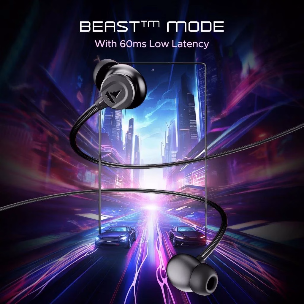 Buy boAt 255 ANC Bluetooth Earphones Online at Holooz