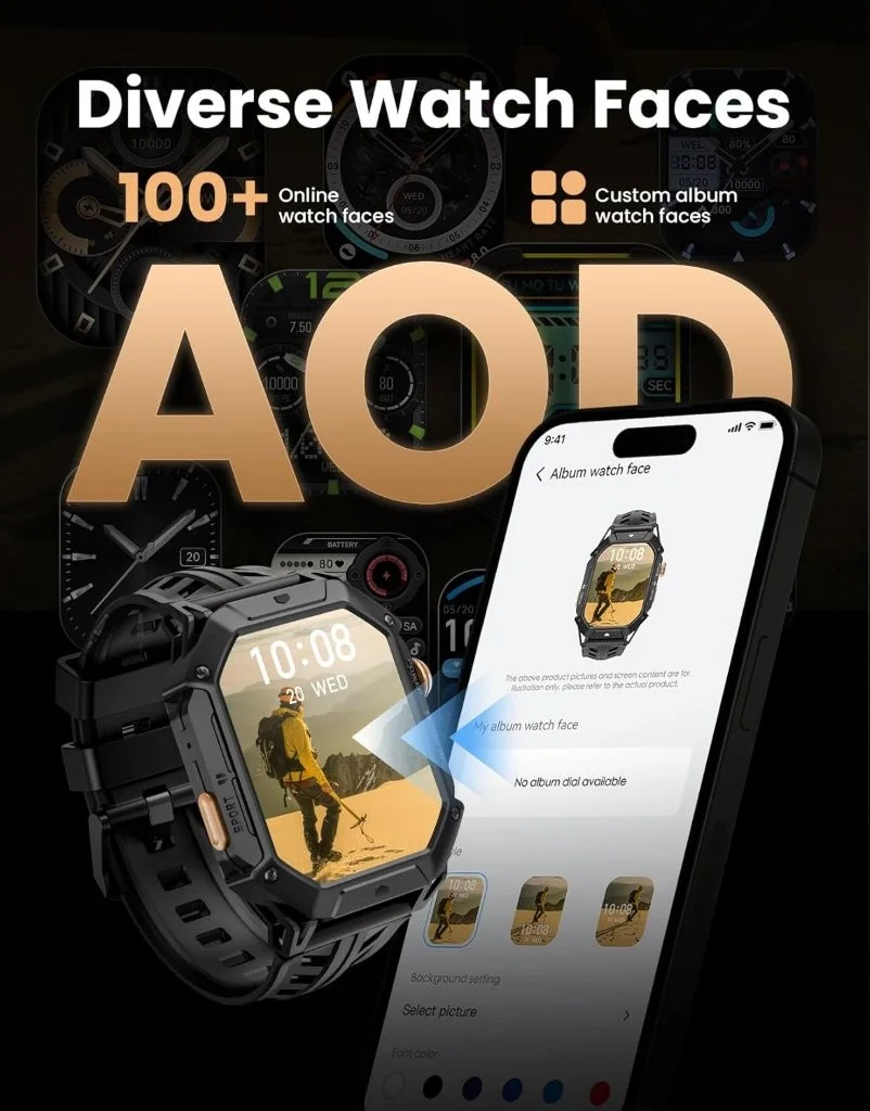 Holooz Haylou IRON N1 Stylish Smart Watch Online