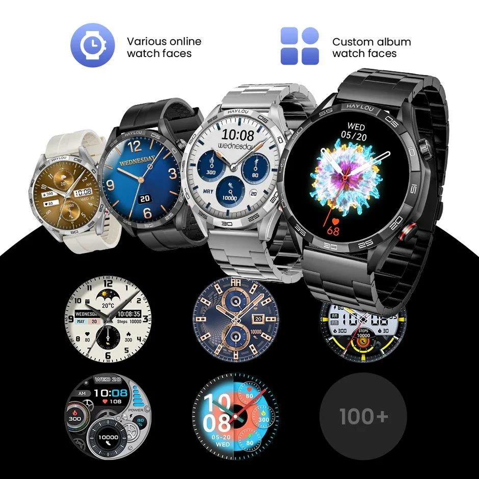 Haylou Solar 5 Smart Watch Features - Holooz