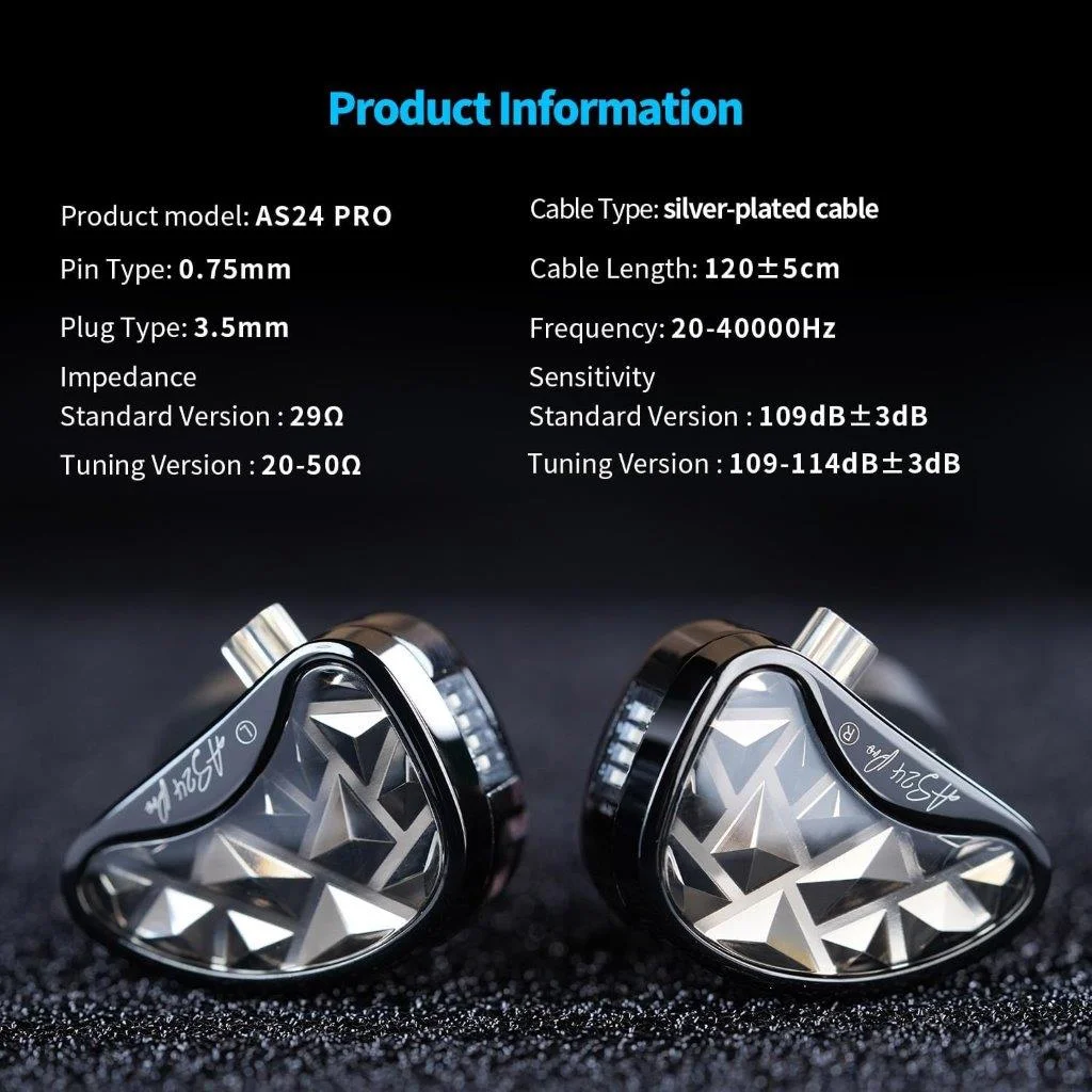 KZ AS24 Pro In Ear Monitor Headphones Price in Bangladesh – Holooz