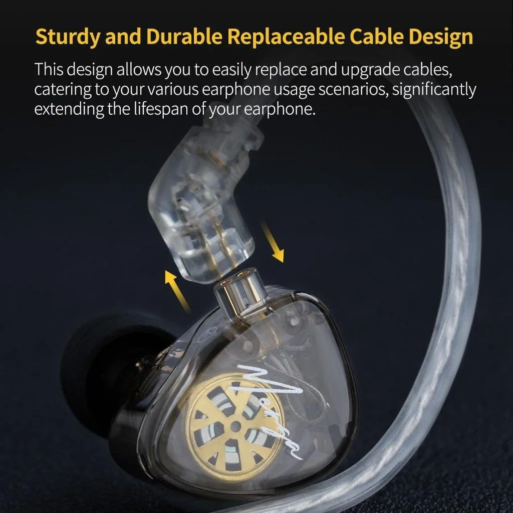 KZ Merga Dual Dynamic Driver in-Ear Headphones