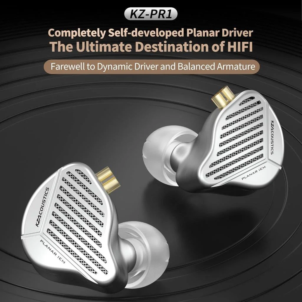 KZ PR1 HiFi 13.2mm Planar Driver Earphones online Bangladesh Holooz