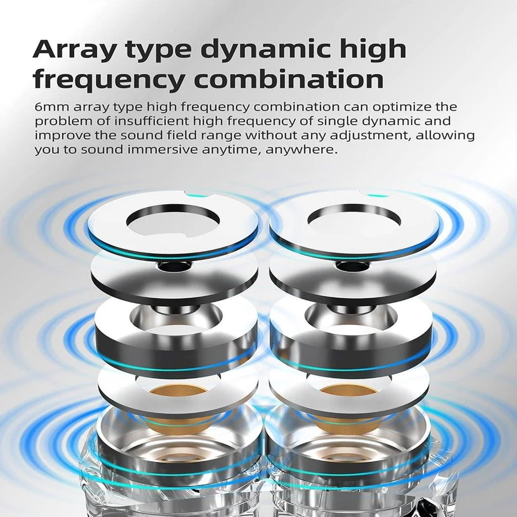 Shop KZ x HBB DQ6S Dynamic Driver Earphone in Bangladesh