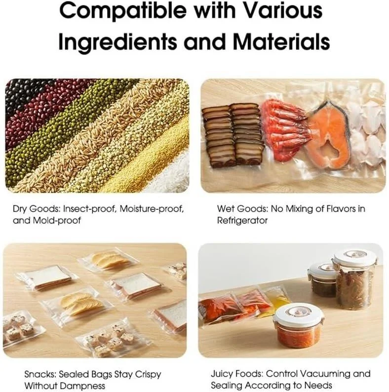 Holooz MIJIA Kitchen Vacuum Sealer for Fresh Food