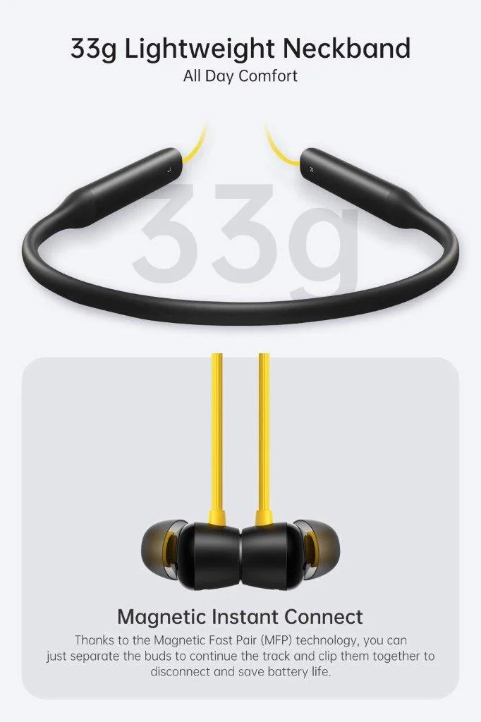 Shop realme Buds Wireless Pro ANC Neckband with low price at Holooz