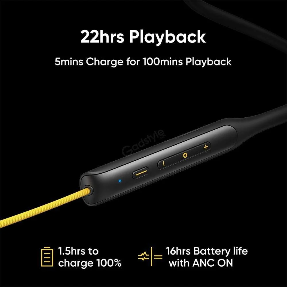 realme Buds Wireless Pro ANC Neckband for crystal clear sound