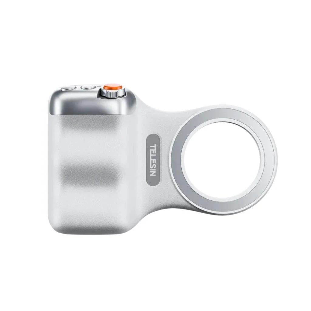 TELESIN Fun Shot Magnetic Grip (15) TELESIN Fun Shot Magnetic Grip DSLR Style Shutter Grip for iPhone & Android