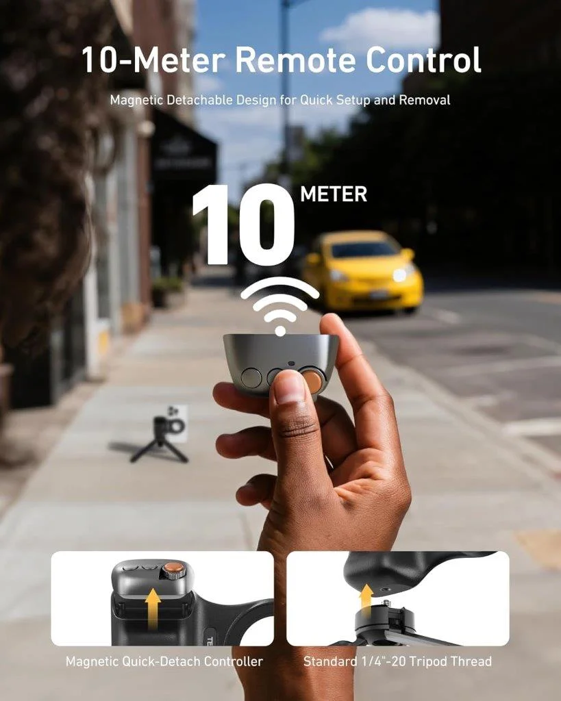 Original TELESIN Fun Shot Magnetic Grip for camera – Holooz