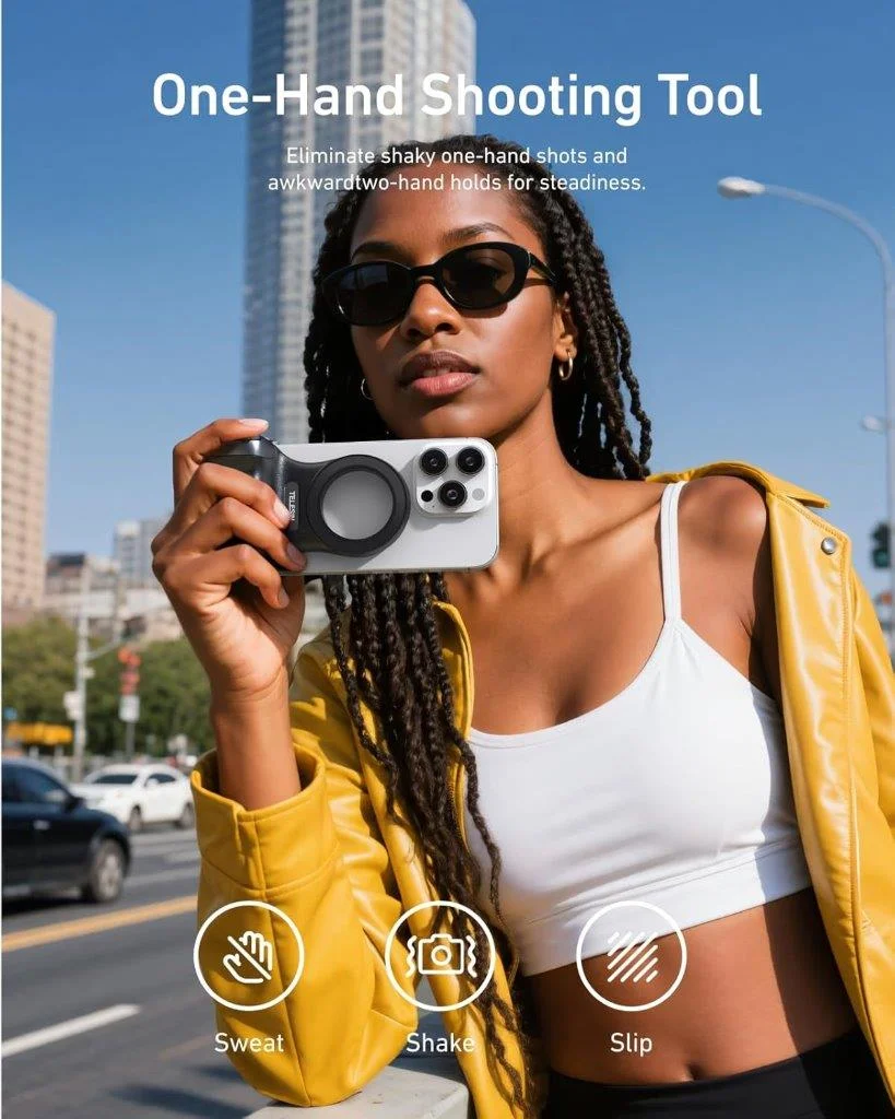 TELESIN Magnetic Grip mount available at Holooz