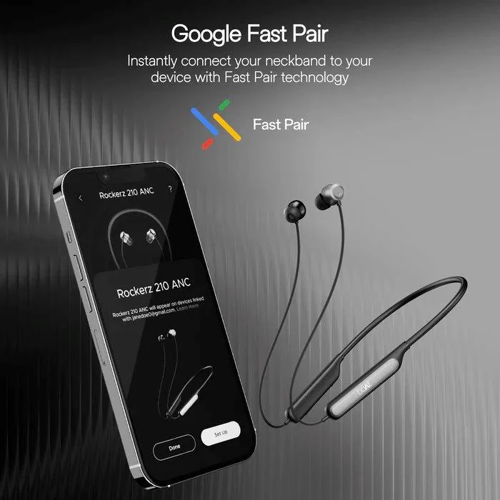 boAt Rockerz 210 ANC Bluetooth neckband online Holooz