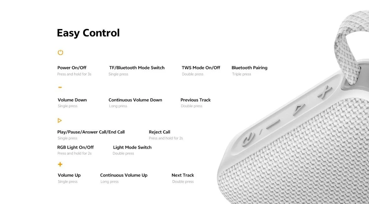 Affordable QCY SP2 Portable Bluetooth Speaker BD – Holooz