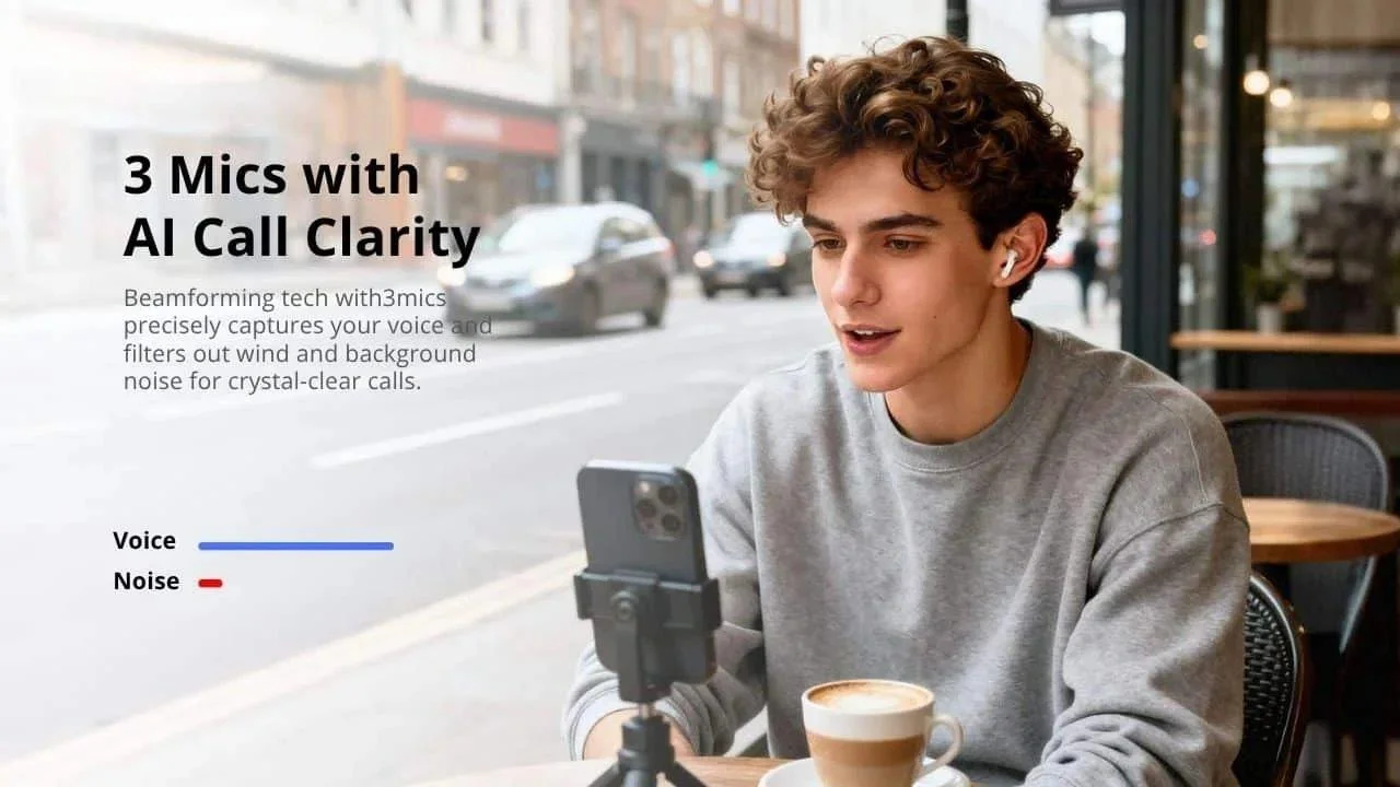 Qcy Melobuds N60 noise-canceling earbuds for sale Holooz