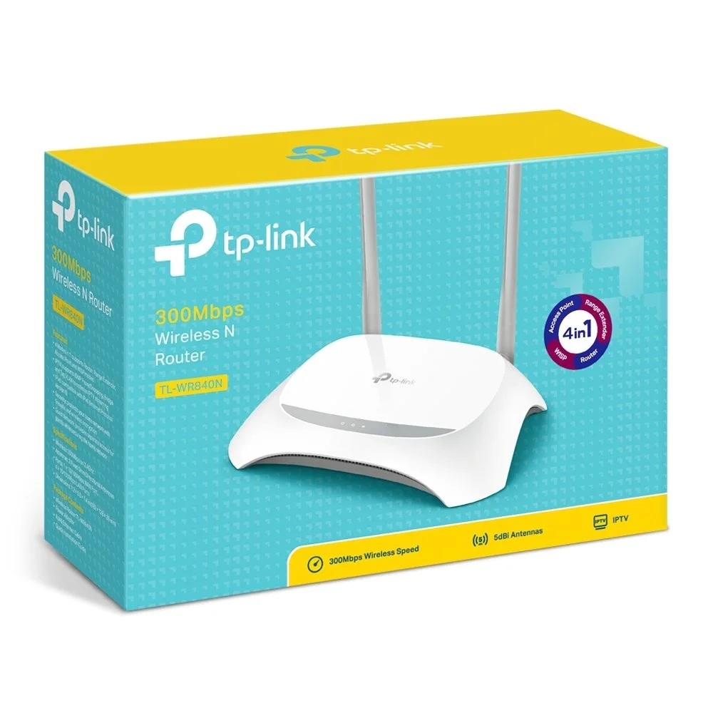 Holooz TP-Link TL-WR840N High-Speed WiFi Router