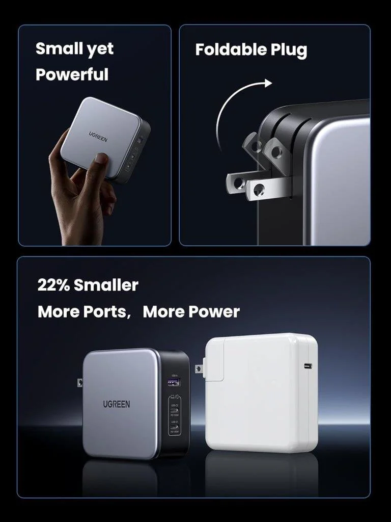 Affordable UGREEN Nexode 140W charger from Holooz Bangladesh store