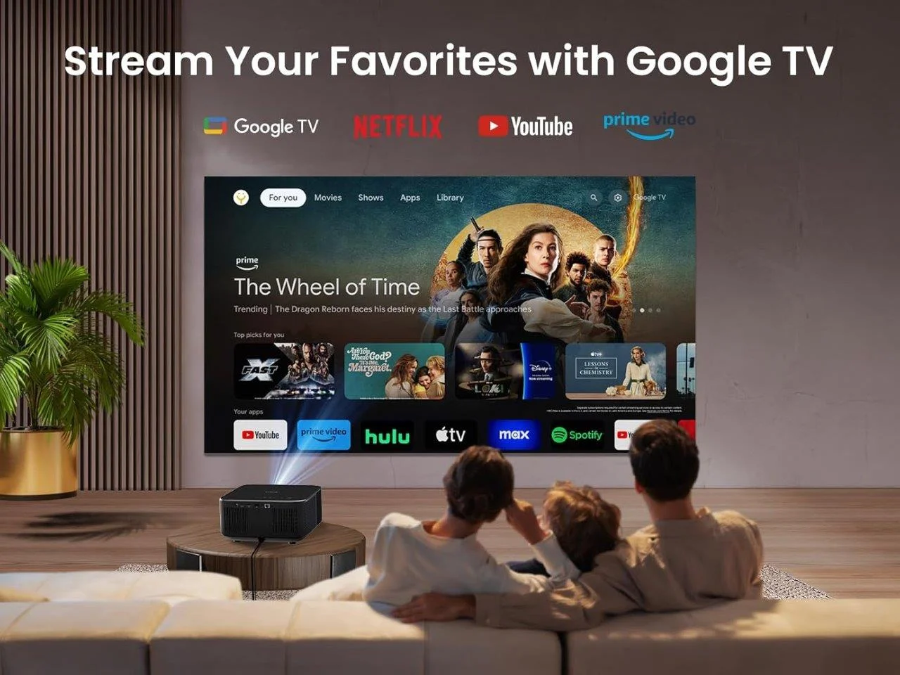 Yaber K3 HD Projector for Home Entertainment – Holooz