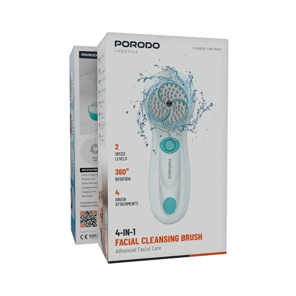 Porodo 4 in 1 face cleansing brush low price in Bangladesh