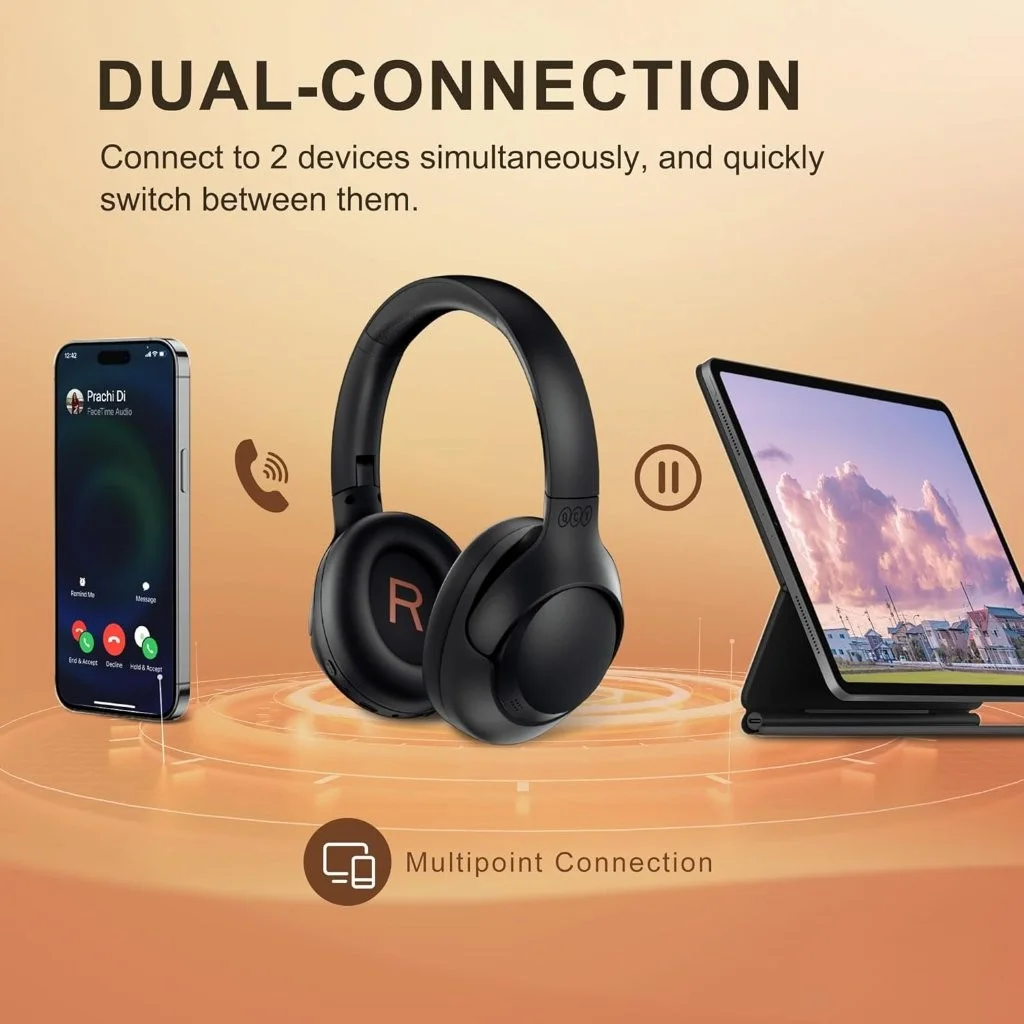 Holooz Buy QCY H3S Dual Driver ANC Headphones Bangladesh online