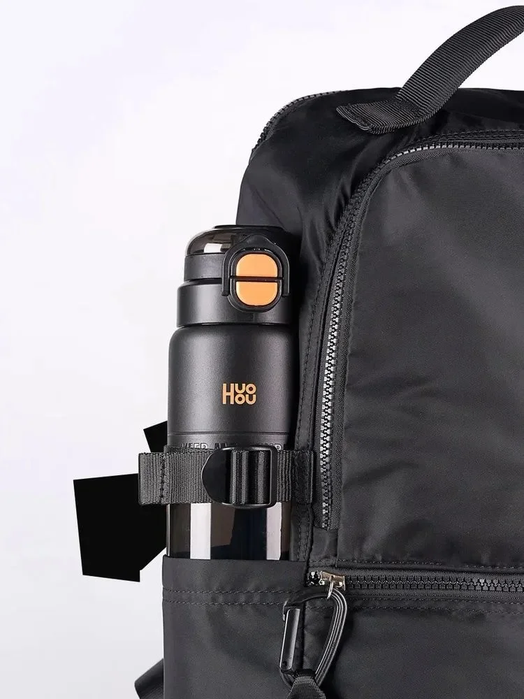 Stylish Huohou 750mL motivational water bottle for daily hydration