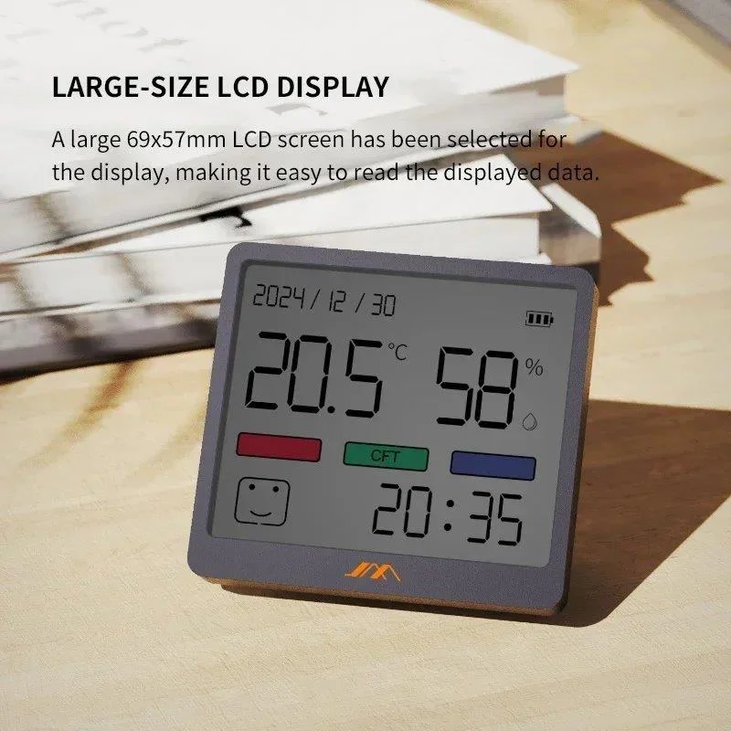Buy JIMIHOME Digital Clock JM-G3002 with Hygrometer Online at Holooz