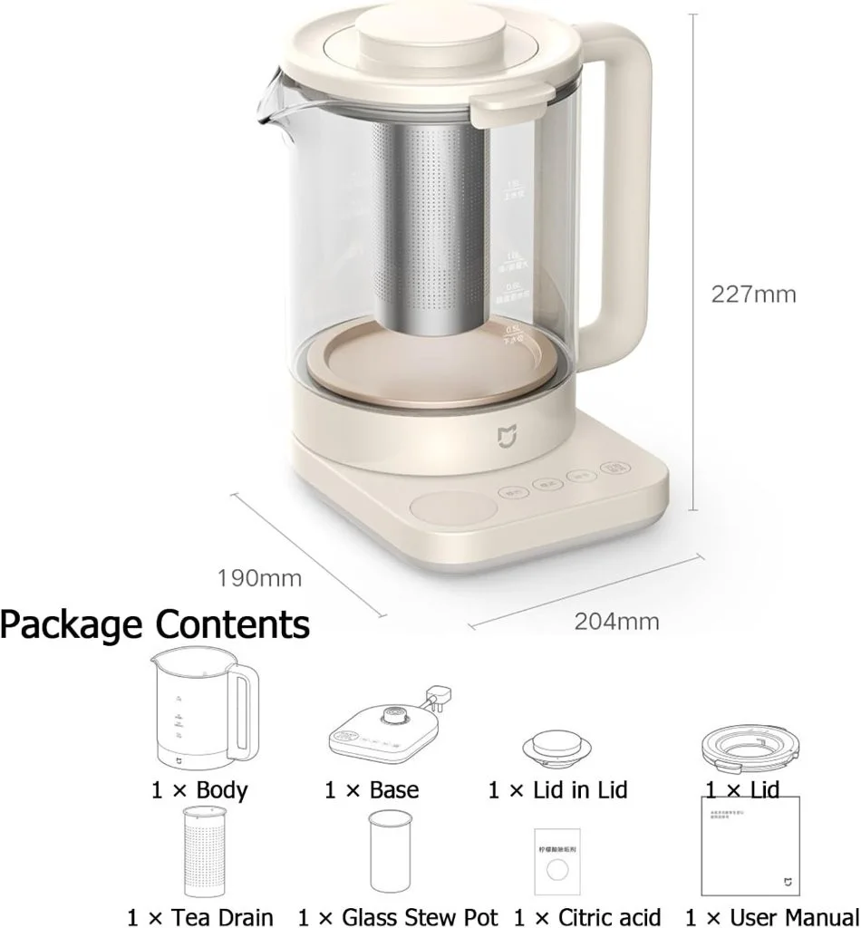 Authentic Xiaomi Mijia Health Kettle S2 online Bangladesh