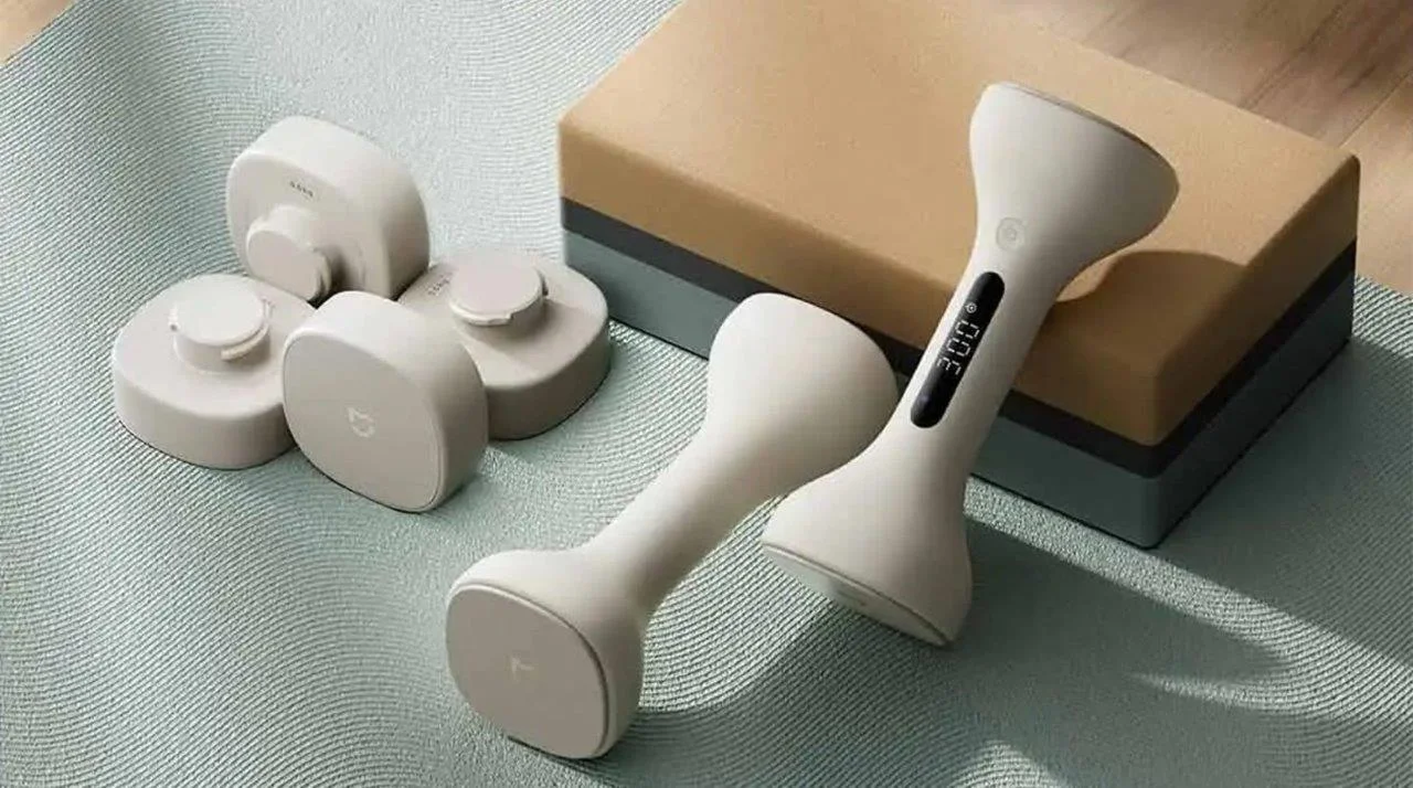 Buy Xiaomi Mijia smart dumbbells online from Holooz