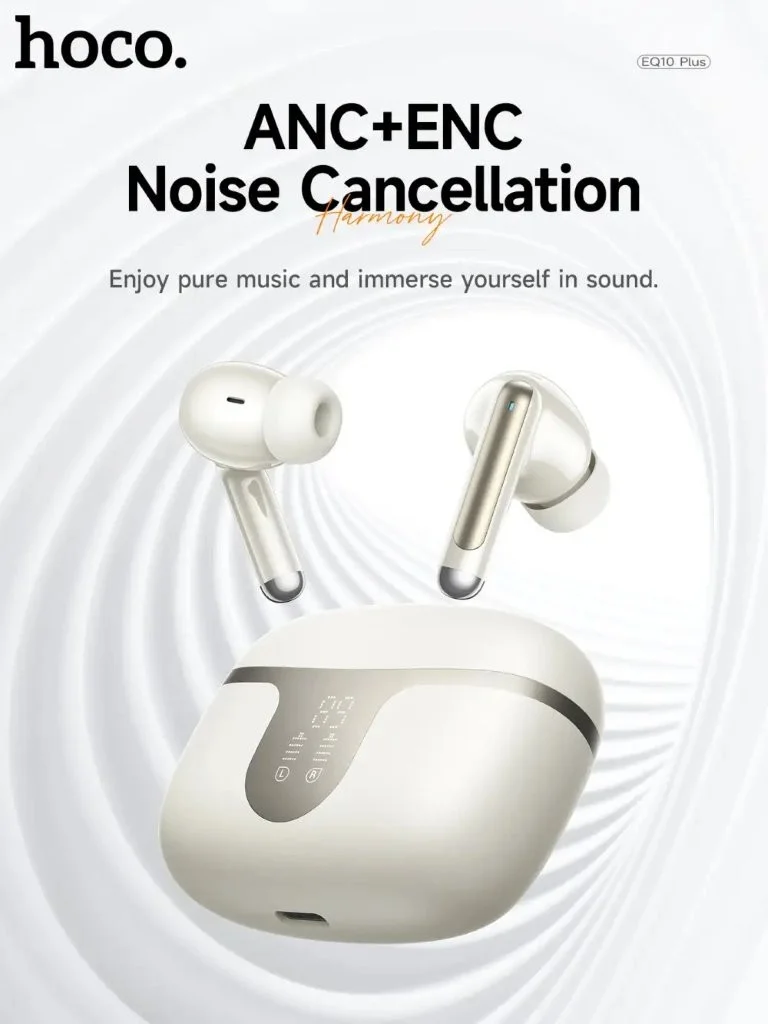 Hoco EQ10 Plus ANC Earbuds price in Bangladesh – Holooz