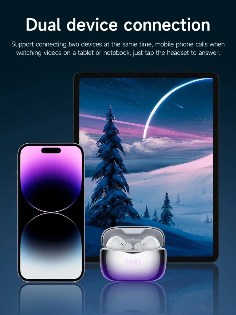 Buy Hoco EQ16 TWS earbuds online from Holooz Bangladesh