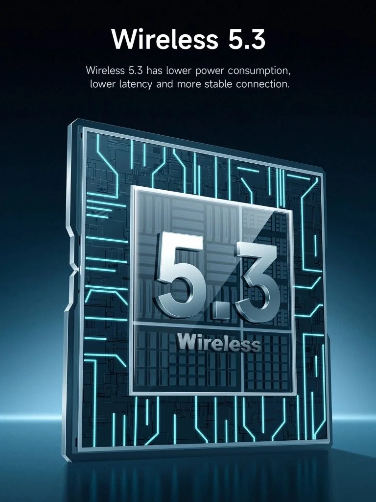 Hoco EQ16 ANC ENC earbuds black edition – Holooz Bangladesh