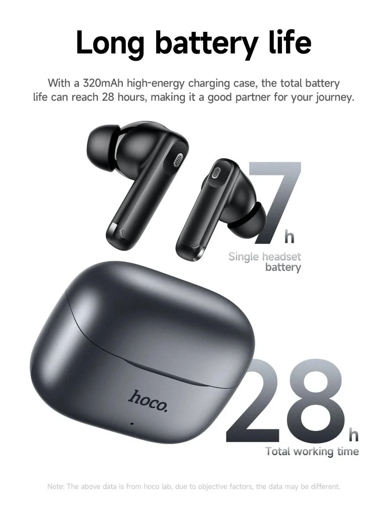 Buy Hoco EQ27 AI earbuds at Holooz, best price Bangladesh