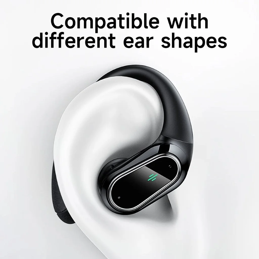 Hoco EQ29 TWS Earbuds earhook design Holooz