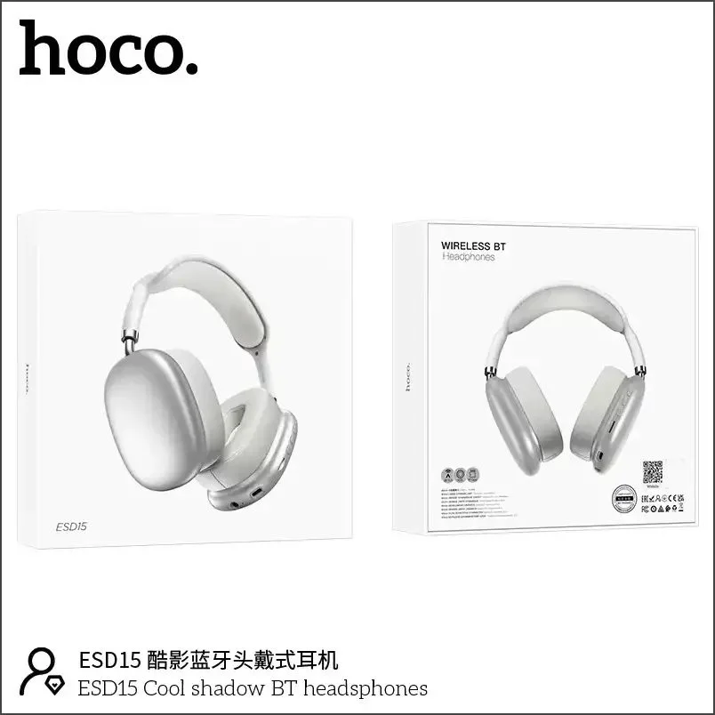 Hoco ESD15 Bluetooth headphones online shopping Bangladesh Holooz
