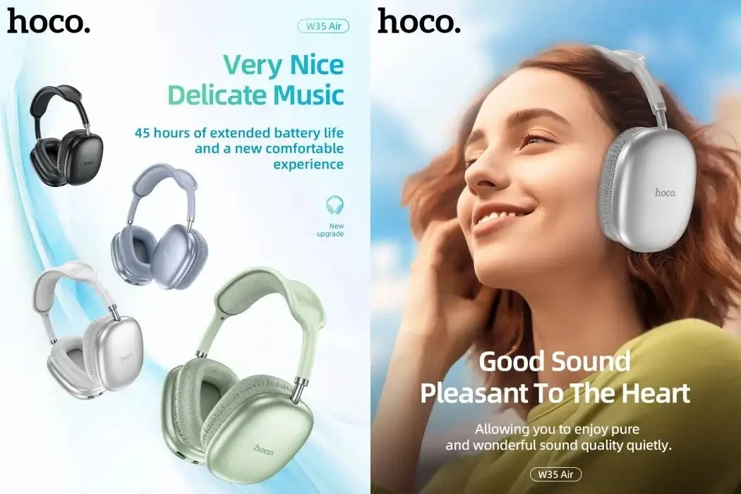 Hoco W35 Air Wireless Headphone 